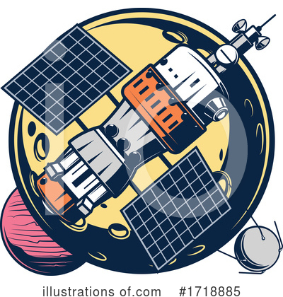 Royalty-Free (RF) Space Exploration Clipart Illustration by Vector Tradition SM - Stock Sample #1718885