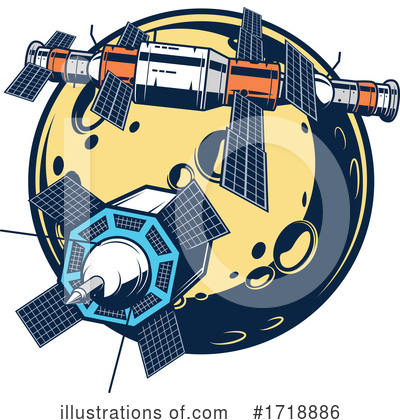 Royalty-Free (RF) Space Exploration Clipart Illustration by Vector Tradition SM - Stock Sample #1718886