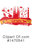 Spain Clipart #1470541 by Domenico Condello