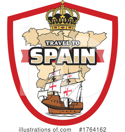 Royalty-Free (RF) Spain Clipart Illustration by Vector Tradition SM - Stock Sample #1764162