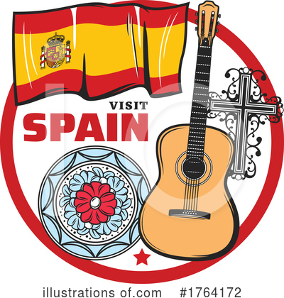 Spain Clipart #1764172 by Vector Tradition SM