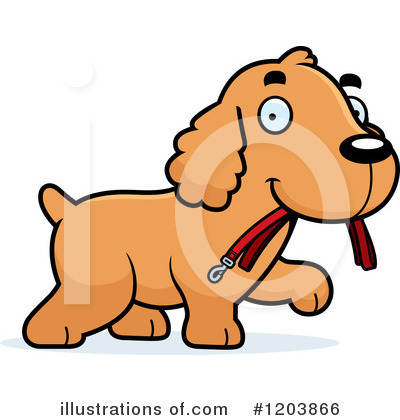 Dog Leash Clipart #1203866 by Cory Thoman