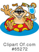 Sparkey Dog Clipart #65272 by Dennis Holmes Designs