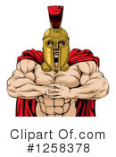 Spartan Clipart #1258378 by AtStockIllustration