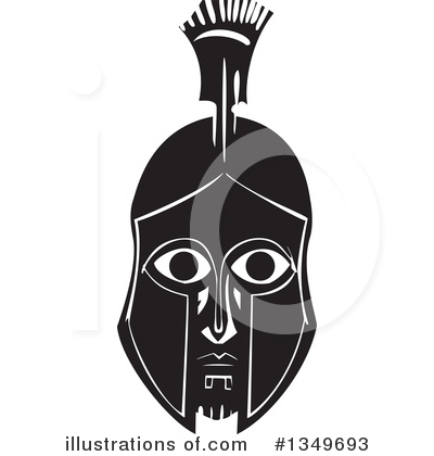 Royalty-Free (RF) Spartan Clipart Illustration by xunantunich - Stock Sample #1349693