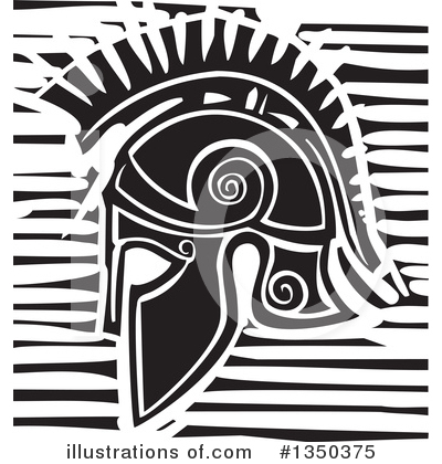 Royalty-Free (RF) Spartan Clipart Illustration by xunantunich - Stock Sample #1350375