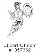 Spartan Clipart #1357362 by AtStockIllustration