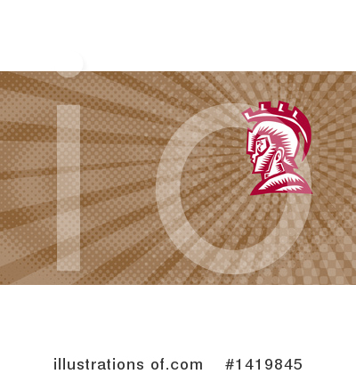 Royalty-Free (RF) Spartan Clipart Illustration by patrimonio - Stock Sample #1419845