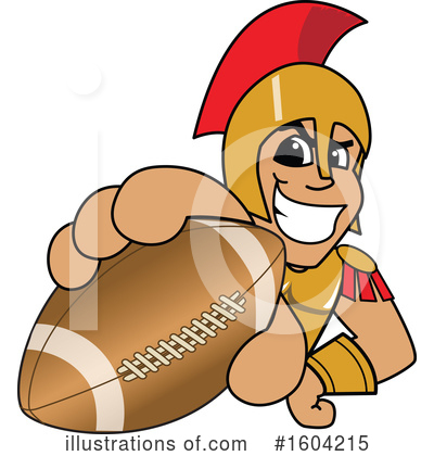 Royalty-Free (RF) Spartan Clipart Illustration by Mascot Junction - Stock Sample #1604215