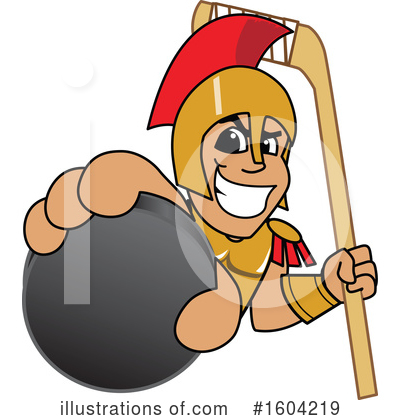 Royalty-Free (RF) Spartan Clipart Illustration by Mascot Junction - Stock Sample #1604219