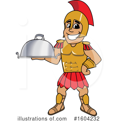 Spartan Clipart #1604232 by Mascot Junction