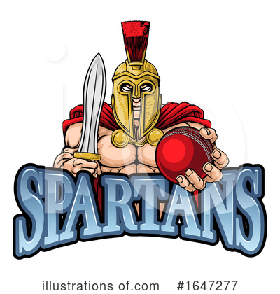 Royalty-Free (RF) Spartan Clipart Illustration by AtStockIllustration - Stock Sample #1647277