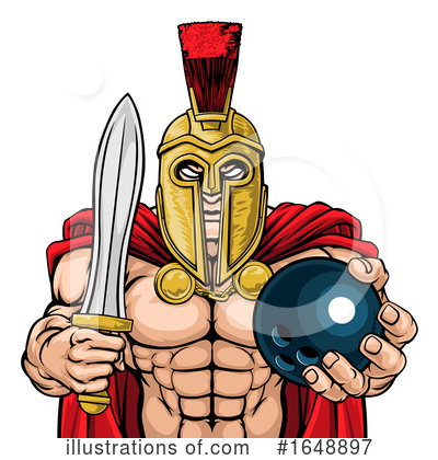 Royalty-Free (RF) Spartan Clipart Illustration by AtStockIllustration - Stock Sample #1648897