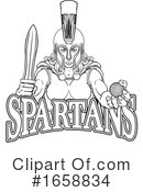 Spartan Clipart #1658834 by AtStockIllustration