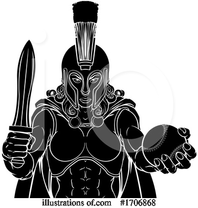Royalty-Free (RF) Spartan Clipart Illustration by AtStockIllustration - Stock Sample #1706868