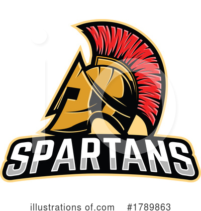 Royalty-Free (RF) Spartan Clipart Illustration by Vector Tradition SM - Stock Sample #1789863