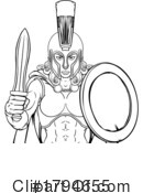 Spartan Clipart #1794655 by AtStockIllustration