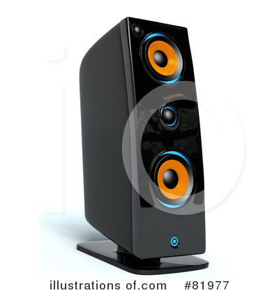Music Speaker Clipart #81977 by Tonis Pan