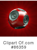 Speakers Clipart #86359 by Mopic