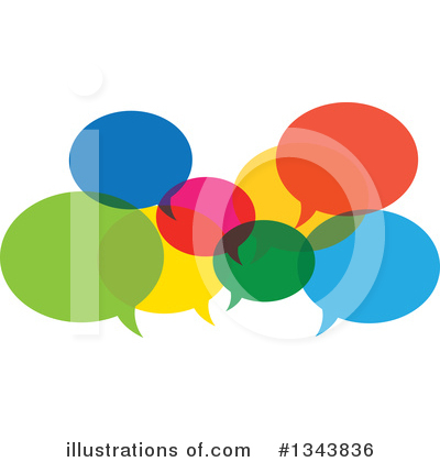 Word Bubble Clipart #1343836 by ColorMagic