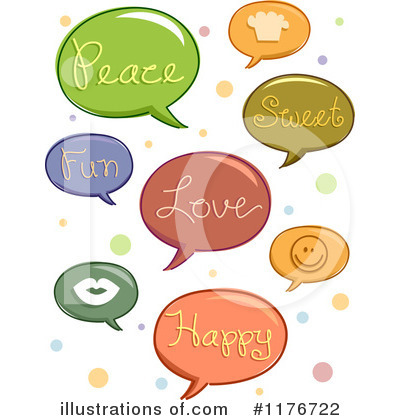 Speech Balloons Clipart #1176722 by BNP Design Studio