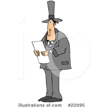 Abe Lincoln Clipart #22095 by djart