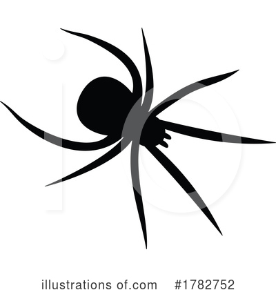 Royalty-Free (RF) Spider Clipart Illustration by Any Vector - Stock Sample #1782752