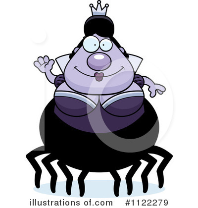 Spider Queen Clipart #1122279 by Cory Thoman