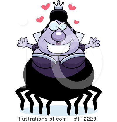 Spider Queen Clipart #1122281 by Cory Thoman