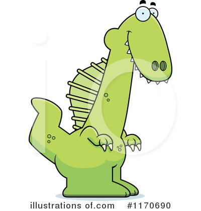 Royalty-Free (RF) Spinosaurus Clipart Illustration by Cory Thoman - Stock Sample #1170690