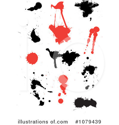 Royalty-Free (RF) Splatter Clipart Illustration by KJ Pargeter - Stock Sample #1079439