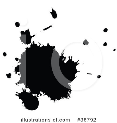Royalty-Free (RF) Splatter Clipart Illustration by OnFocusMedia - Stock Sample #36792