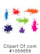 Splatters Clipart #1059656 by michaeltravers
