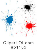 Splatters Clipart #51105 by dero