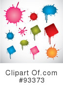 Splatters Clipart #93373 by TA Images