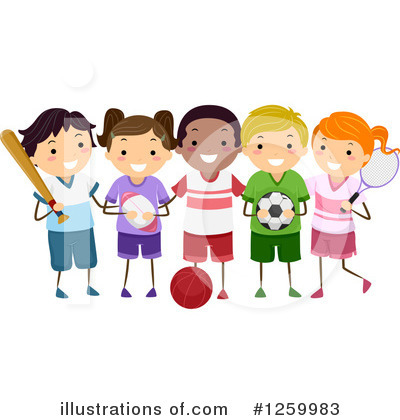 Royalty-Free (RF) Sports Clipart Illustration by BNP Design Studio - Stock Sample #1259983
