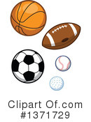 Sports Clipart #1371729 by Clip Art Mascots