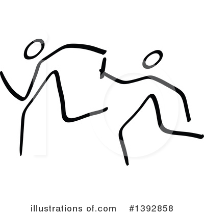 Relay Race Clipart #1392858 by Zooco
