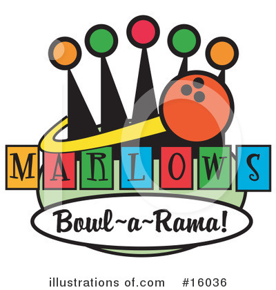 Bowling Clipart #16036 by Andy Nortnik