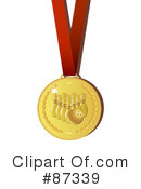 Sports Medal Clipart #87339 by elaineitalia
