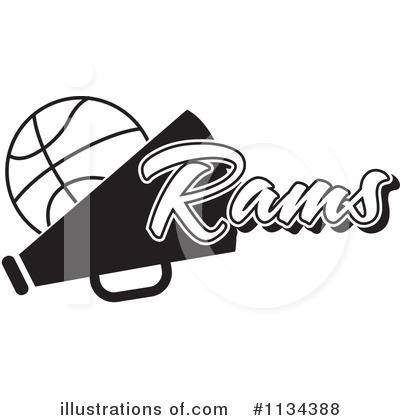 Basketball Clipart #1134388 by Johnny Sajem