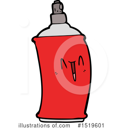 Royalty-Free (RF) Spray Can Clipart Illustration by lineartestpilot - Stock Sample #1519601