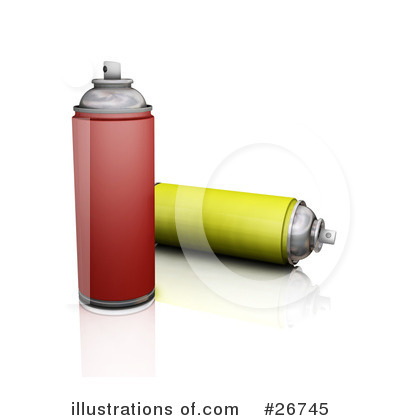 Spray Can Clipart #26745 by KJ Pargeter