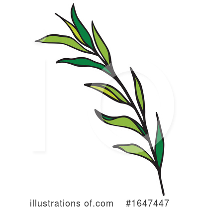 Branch Clipart #1647447 by Cherie Reve