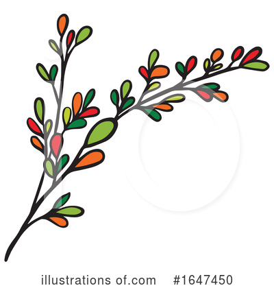 Sprig Clipart #1647450 by Cherie Reve
