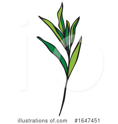 Sprig Clipart #1647451 by Cherie Reve