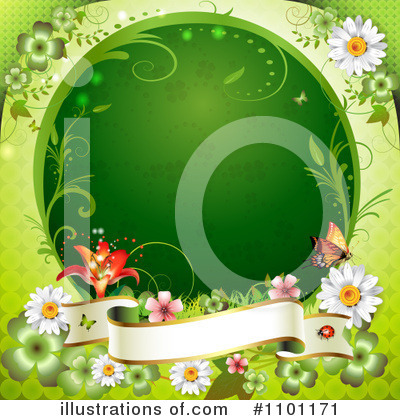 Royalty-Free (RF) Spring Background Clipart Illustration by merlinul - Stock Sample #1101171