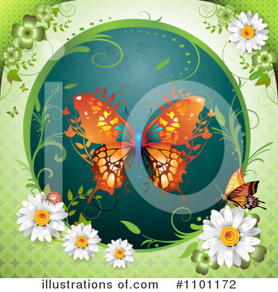 Royalty-Free (RF) Spring Background Clipart Illustration by merlinul - Stock Sample #1101172