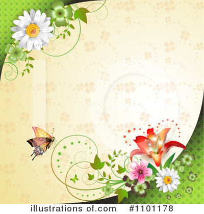 Royalty-Free (RF) Spring Background Clipart Illustration by merlinul - Stock Sample #1101178