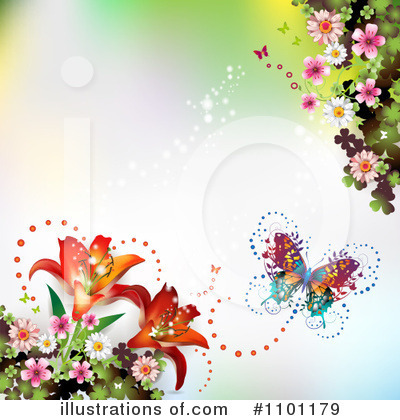 Royalty-Free (RF) Spring Background Clipart Illustration by merlinul - Stock Sample #1101179
